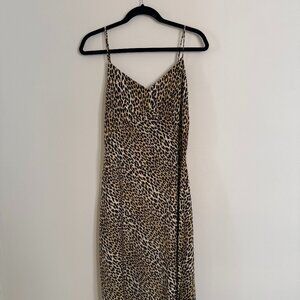 Levi’s Marietta Slip Dress, Leopard Print